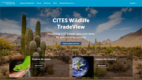 CITES Wildlife TradeView